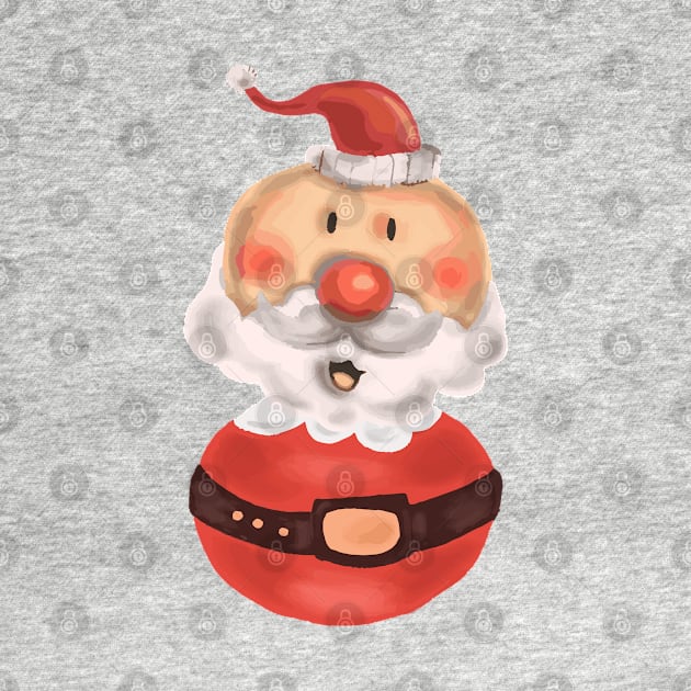 Funny Christmas  Santa by Mako Design 